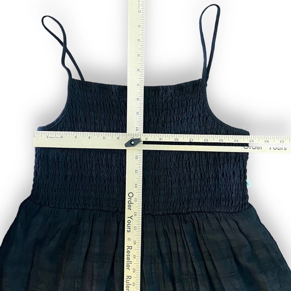 CRYSTAL DOLL Women's Black Adjustable Straps Short Dress Juniors XL - Picture 11 of 14